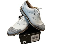 FootJoy Men's DryJoys Premiere Series White Wilcox 