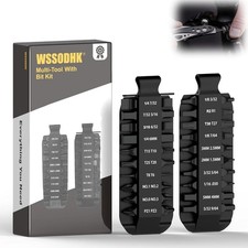 BitKit, 21 DoubleEnded Screwdriver Bits, Flat BitKit Designed for Leatherman ... picture