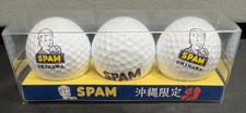 Vintage Spam Themed Logo Okinawa Japan Exclusive 3 Golf Ball Collector's Set New picture
