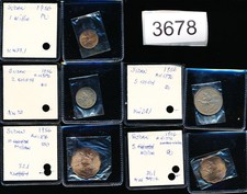 SUDAN - 1956 - 5 CHOICE BU COINS - SEE THIS LOT - #3678 picture