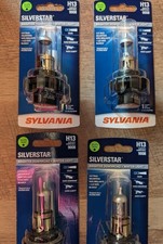 Sylvania H13 9008 SilverStar Halogen Lamp Car Headlight Bulb LOT OF 4 SEALED picture