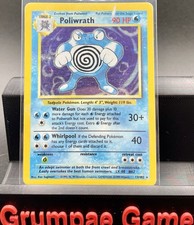 Wizards of the Coast Poliwrath 13/102 Base Set Holo Rare Unlimited English picture