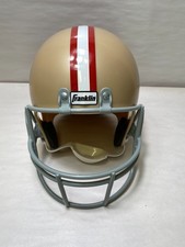 Vintage Franklin San Francisco 49ers NFL Youth Replica Helmet Gold SF Football picture
