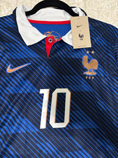 Nike France National Team Soccer Jersey Mbappe #10 Blue FIFA World Cup 2026 picture