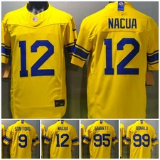 Tariffs​ Free LAR Rams 2026 F.U.S.E Classic Sol Gold Sewn Stitched Jersey. picture