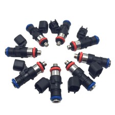8- 80LBS TURBO FUEL INJECTORS FITS GM FORD LS1 LS6 LT1 CHEVY HIGH IMPEDANCE picture