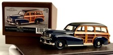 Brooklin BML 25 - 1942 Oldsmobile B44 Station Wagon - Dark Blue -Made in England picture