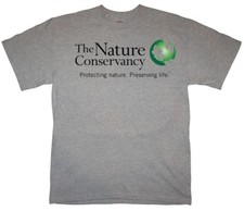 NATURE CONSERVANCY Charity Volunteer T-shirt picture