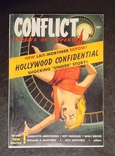 Conflict Stories of Suspense Fall 1953 Vol 1 No 1 Vintage Pulp Van Dongen GGA picture