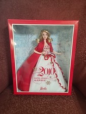 2010 Mattel Blonde Holiday Barbie R4545 Collector Doll picture