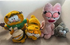 Vintage Garfield Plush Lot of 5 Stuffed Animals Jim Davis Nermal Arlene Awesome picture
