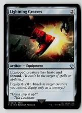 Lightning Greaves 349 U MTG FIC NM picture