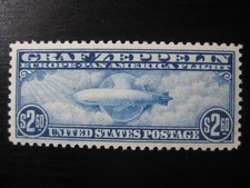 UNITED STATES Sc. #C15 scarce mint MNH $2.60 Graf Zeppelin stamp picture