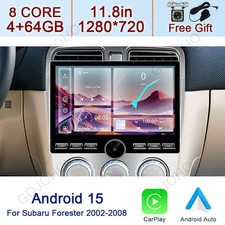 10.8” Android 15 Car Stereo For Subaru Forester 2002-2008 Radio GPS Navi Carplay picture