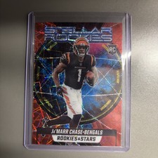 2021 Panini Rookies & Stars Stellar Rookies Red Circles Ja'Marr Chase #SR-7 (RC) picture