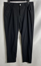 Fabletics Men's The Don 5-Pocket Pant Black Slim Fit NWT Sz 32x30 picture