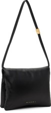 Marni Black Leather Prisma Mini Pochette Shoulder Bag picture