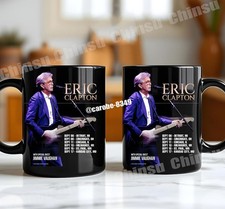 Eric Clapton 2026 Tour Black Coffee Mug – Music Fan Gift 11oz 15oz picture