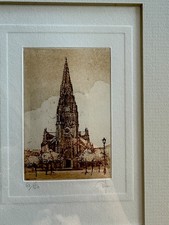 Vintage Signed Custom Framed 63/150 Limited Edition picture