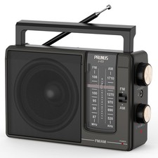 J03 AM FM Radio Portable Plug in Wall or AA Battery Operated for Home/Outdoor, L picture