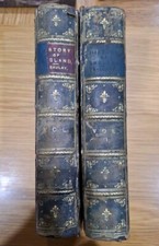 The History Of England, Antique 1899, Lord Macaulay Volumes 1 and 2 picture