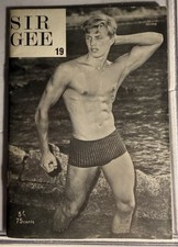 SIR GEE #19 1969 BRITISH PHYSIQUE PHOTOGRAPHY & ART MAGAZINE GAY Interest RARE picture