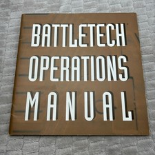 Vintage Battletech 1993 Operations Manual picture