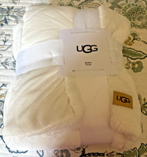 Ugg Coco Throw 50 X 70 Snow Cream White Soft Fleece From Nordstrom picture