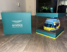 Aston Martin Aramco F1 Team Fernando Alonso helmet VIP Official hospitality. picture