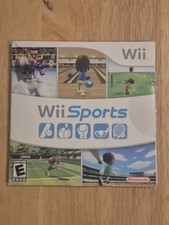 Wii Sports (Nintendo Wii, 2006) Complete w/ Manual Tested Working picture