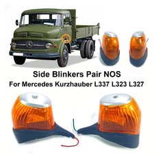 MERCEDES Kurzhauber RUNDHAUBER Sides blinkers Pair NOS picture