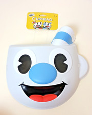 Cuphead 3D Mugman Blue Halloween Cosplay Vacuum Form Plastic Mask 2018 NOS New picture