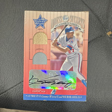 2001 Leaf Rookies & Stars Dress for Success Vladimir Guerrero DFS-12 MEM picture