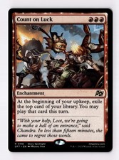 Count on Luck [DFT - 118] - NM [non-foil] MTG picture