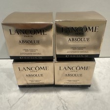 4 LANCOME Absolue Soft Cream with the perpetual rose extract .5 OZ / 15 ML NIB picture