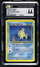 CGC AA Authentic Altered Shining Magikarp 66/64 Neo Revelation Holo Pokemon Card picture