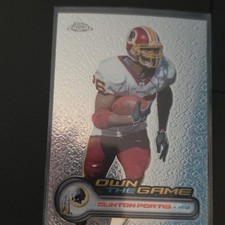 Topps 2006 Chrome Own the Game Clinton Portis Redskins OTG13 Refractor /100 picture