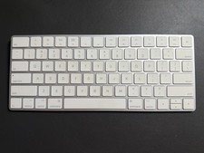 Apple Magic Keyboard (Lightning Port) with Touch ID A2449 MK293LL/A White/Silver picture