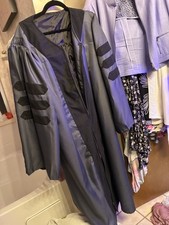 Deluxe Doctorate Doctoral Graduation Gown - High-Quality Robe picture