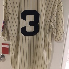Babe Ruth NY Yankees throwback jersey, Mens Medium, 21” pit-to-pit. picture