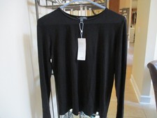 Eileen Fisher 100% Silk Crew Neck Top-Sz. PM - NWT $128 picture