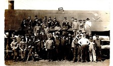 SAWMILL CREW odanah wi c1910 postcard wisconsin real photo rppc logging picture