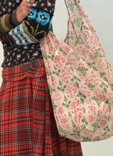 Free People Exclusive Limited Edition Reusable Bag Holiday Christmas Gift NEW picture