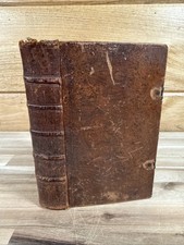 1803 GERMAN NEW TESTAMENT germantown MICHAEL BILLMEYER leather OLD antique RARE picture