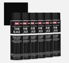 SEM 39143 Trim Black Aerosol (6 Cans) picture