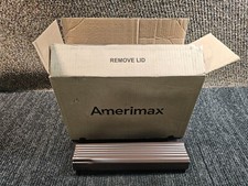 (QTY 9) Amerimax 25-075-19, 2” x 3” x 15” Aluminum Downspout Extension, Brown picture