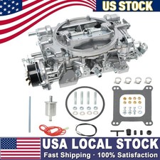4 Barrel 750 CFM Electric Choke 1411 Carburetor Aluminum For Edelbrock Performer picture