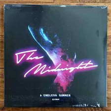 Endless Summer by The Midnight (Pink/Purple Swirl Vinyl, 2 LPs, Self-Release) picture