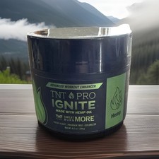 S TNT PRO IGNITE ADVANCED WORKOUT CREAM WITH HEMP OIL HOT FIRMING & SWEAT 6.5 Oz picture