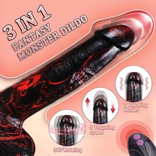 High Quality Thrusting 10 with Vibrate and Rotating Modes Realistic for Women picture